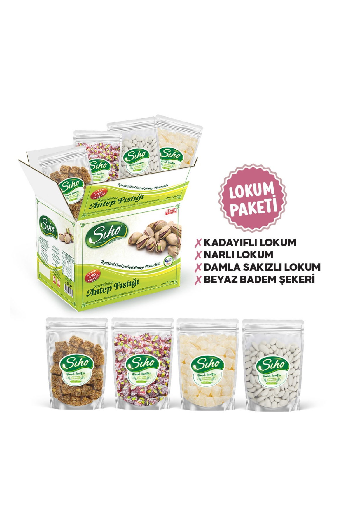 Efsane Lokum Tanışma Paketi 2 KG