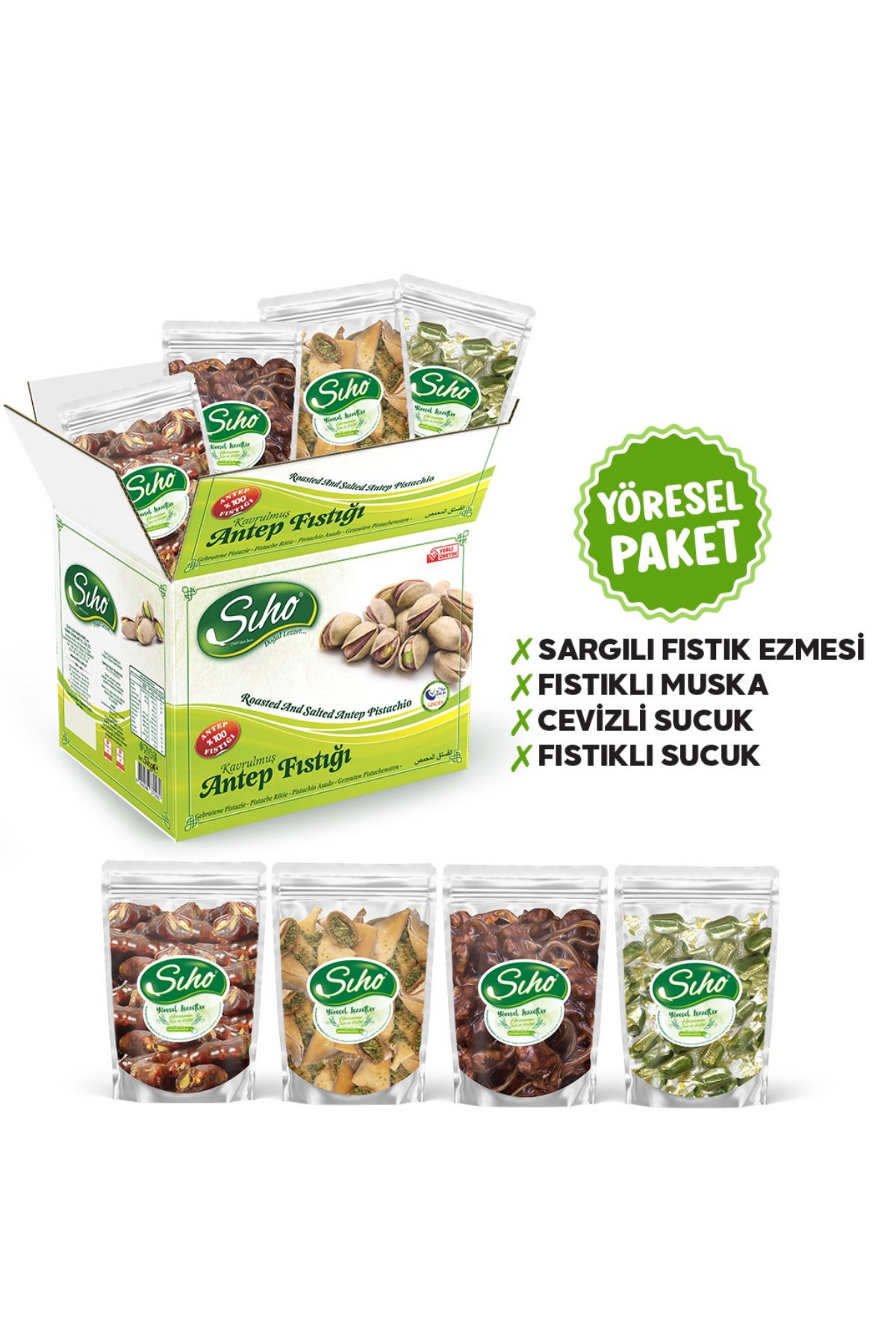 Yöresel Lezzetler Paketi Tanışma Seti 2 KG